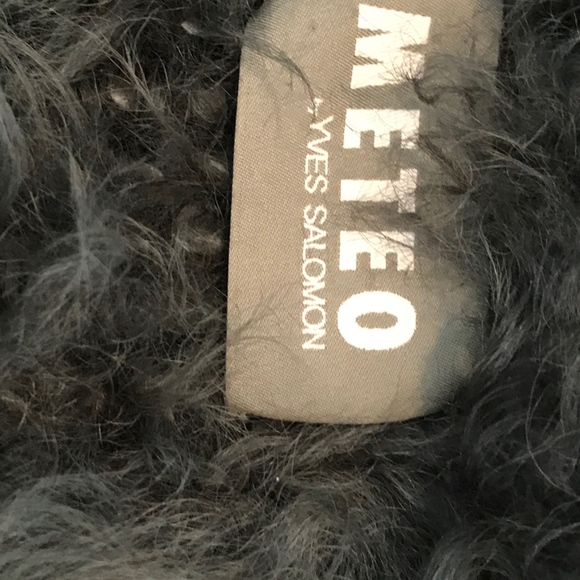 YVES SALOMON MONGOLIAN LAMBS FUR COAT - Picture 5 of 8